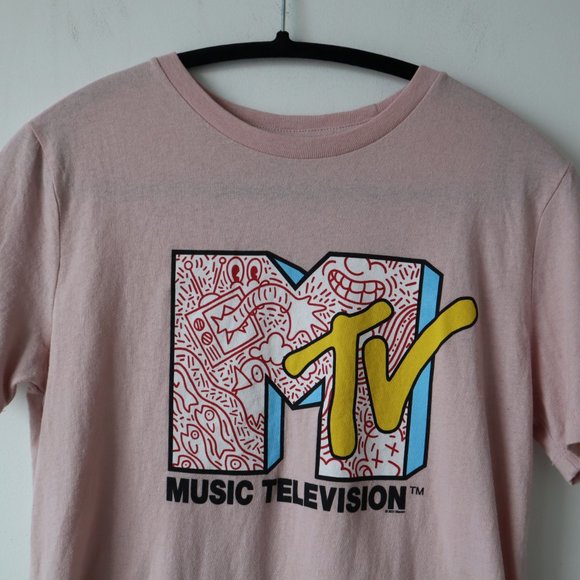 Old Navy MTV Music Television T Shirt, Size L (age 10-12) - Picture 4 of 8